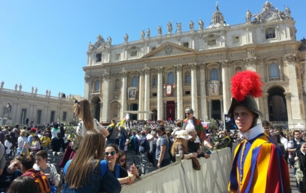 XXXII GMG in piazza san Pietro