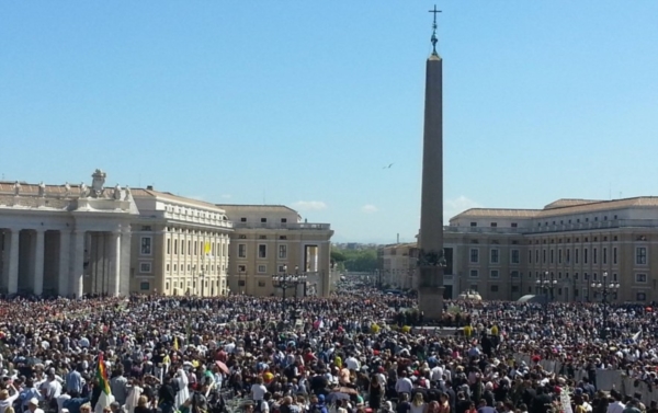 XXXII GMG in piazza san Pietro