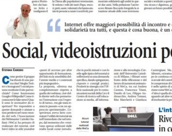 Chiesa e Internet, al via i tutorial